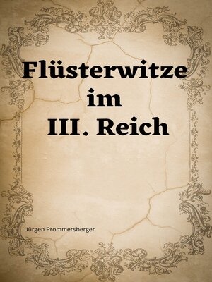 Flüsterwitze im III. Reich - ebook